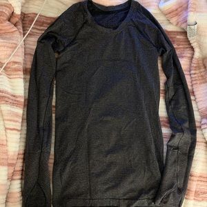 Lululemon Swiftly Long Sleeve Top Sparkly